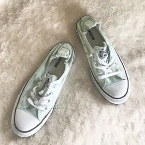 Converse Shoreline Low Top Sea Foam Sneakers 8